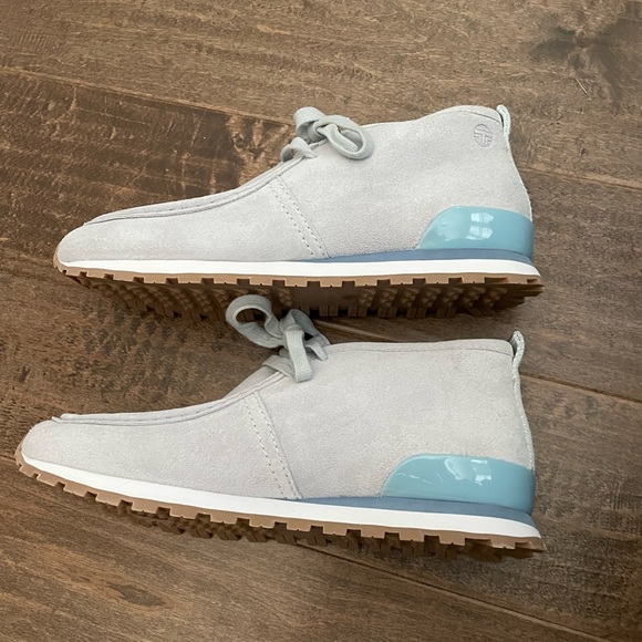 Tory Sport Light Blue Chukka Sneaker Size 8M - Picture 6 of 8